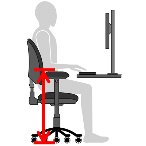 Seated Elbow Height