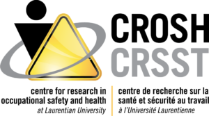 Logo for the Centre for Research in Occupational Health and Safety (CROSH)