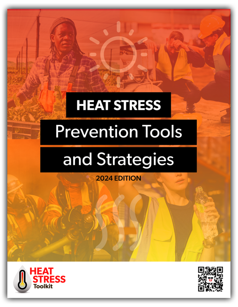Thumbnail image of OHCOW's Heat Stress Prevention Tool guide.